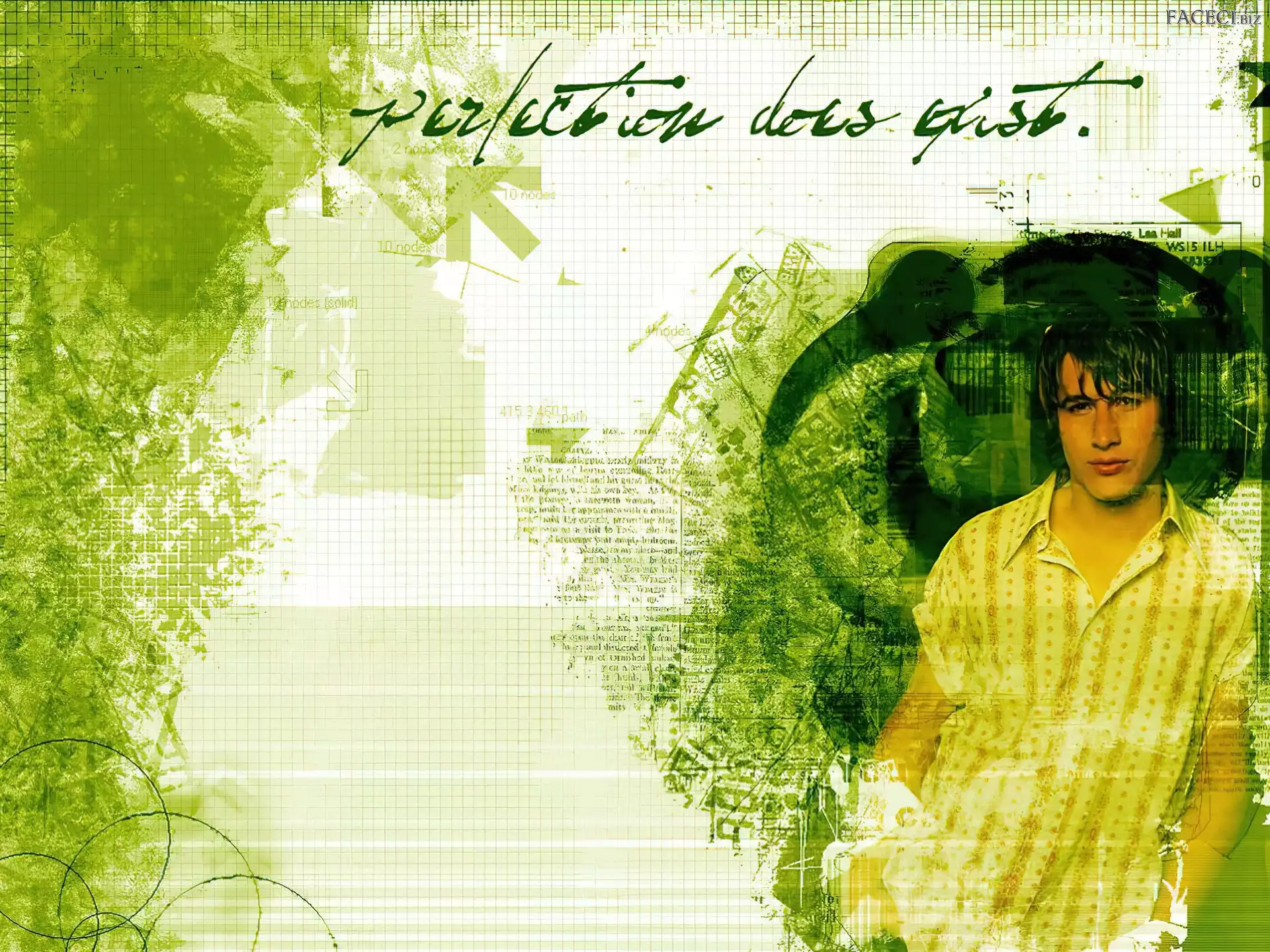 włosy, Brendan Fehr, brązowe